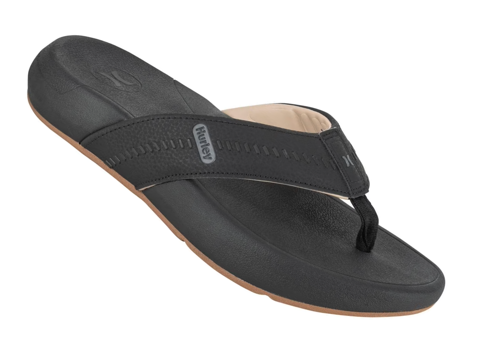 Hurley Men's Wave Runner Flip-Flop - Black